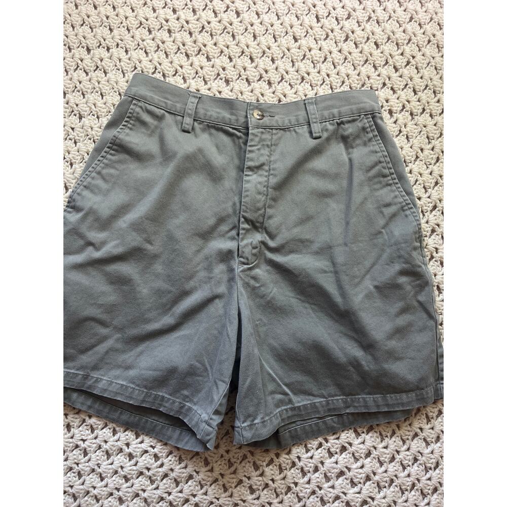 Vintage Y2K Olive Green Chino Shorts Eddie Bauer Women's Size 8 Small